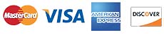 Major Credit Cards Accepted